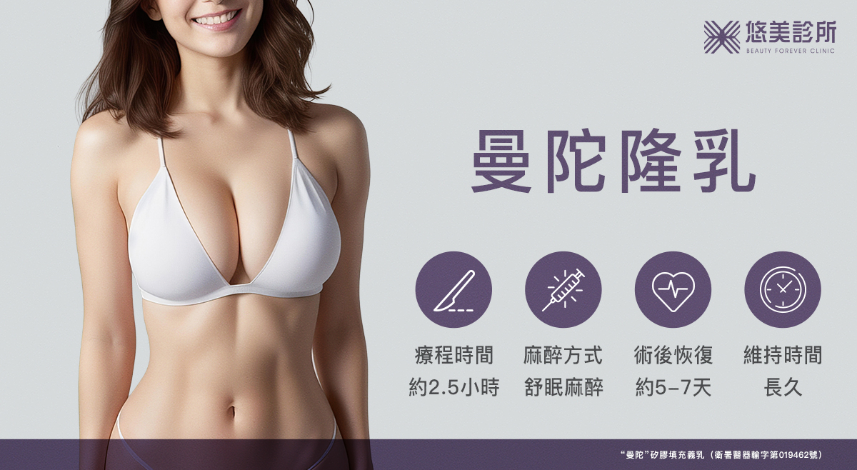 曼陀隆乳手術_悠美診所